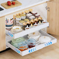 2 Pack Expandable Pull Out Cabinet Organizer Adhesive L159428
