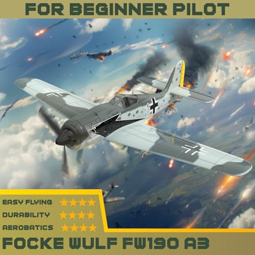 4-CH RC Airplane Ready to Fly P-40 Warhawk Remote Control Airplane L79549