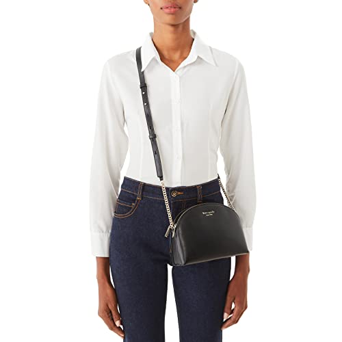 Double Zip Dome Crossbody D414