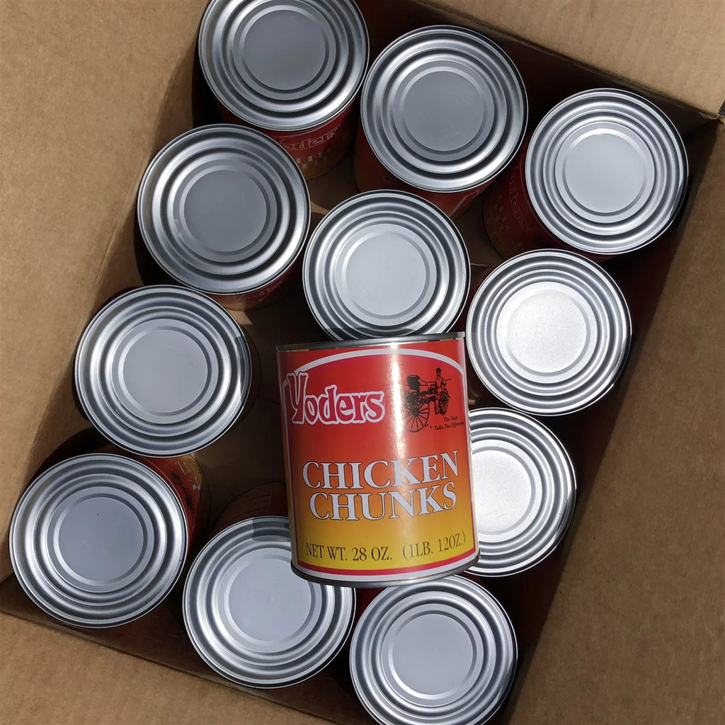 Canned Chicken Chunks 28 oz B513