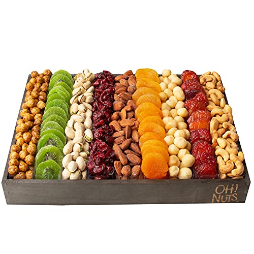 Assorted Nuts and Dried Fruits Gift Basket H64983