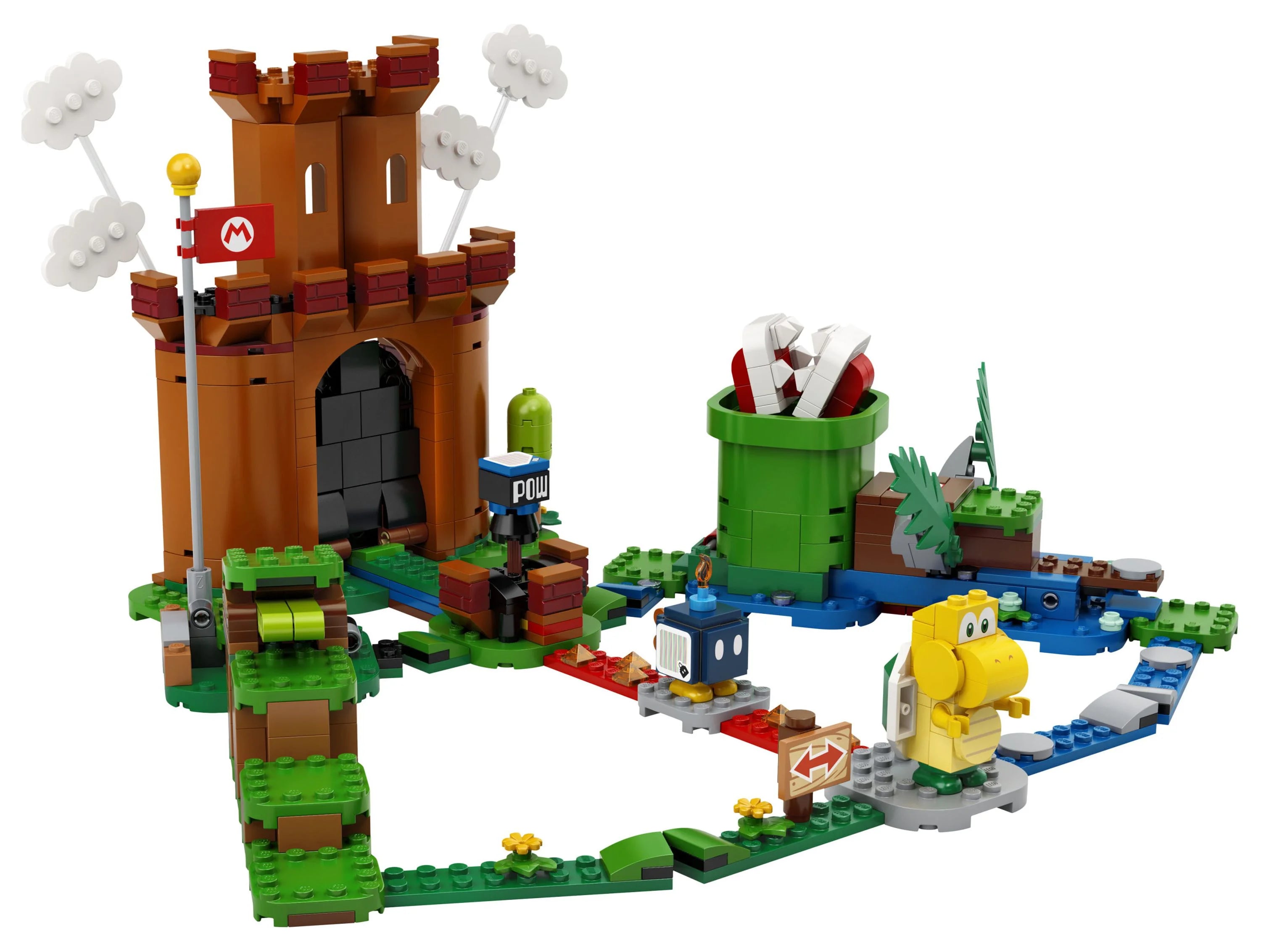 LEGO Super Mario Guarded Fortress Expansion Set 71362 (468 Pieces) Y9596