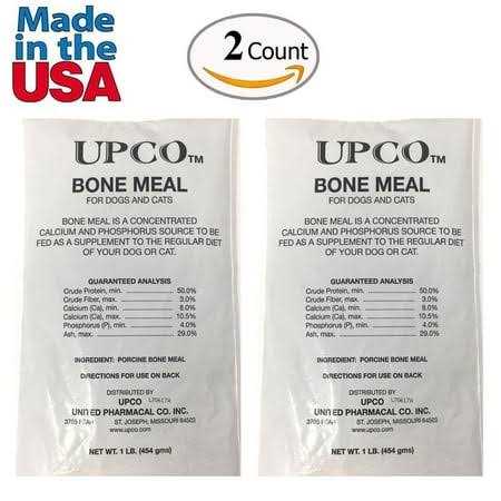 Bone Meal Steamed Powder 2 Pack 2 Pounds V4570