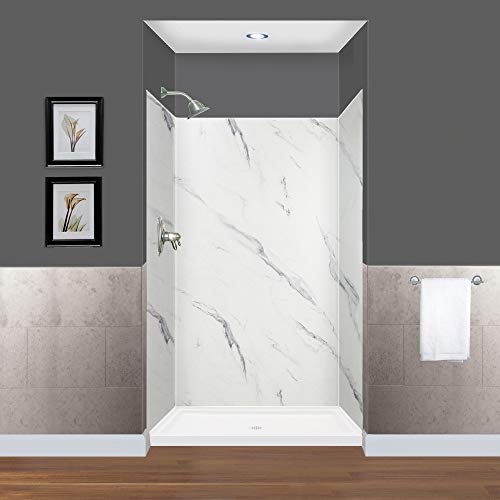 3-Panel Shower Wall Kit, 36-in L x 36-in W x 72-in H P335887