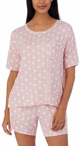 2 Piece Short Sleeve Pajama Set L21036