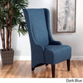 Dark Blue Fabric Dining Chair A21433