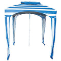 Blue Beach Umbrella Cabana Sun Shelter H1904