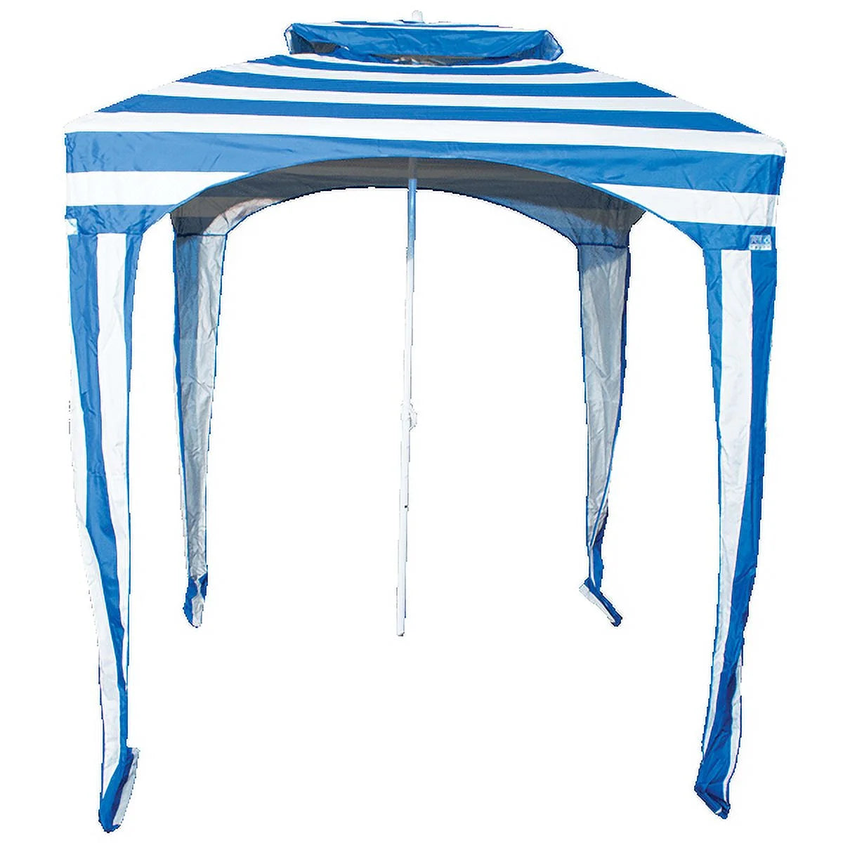 Blue Beach Umbrella Cabana Sun Shelter H1904