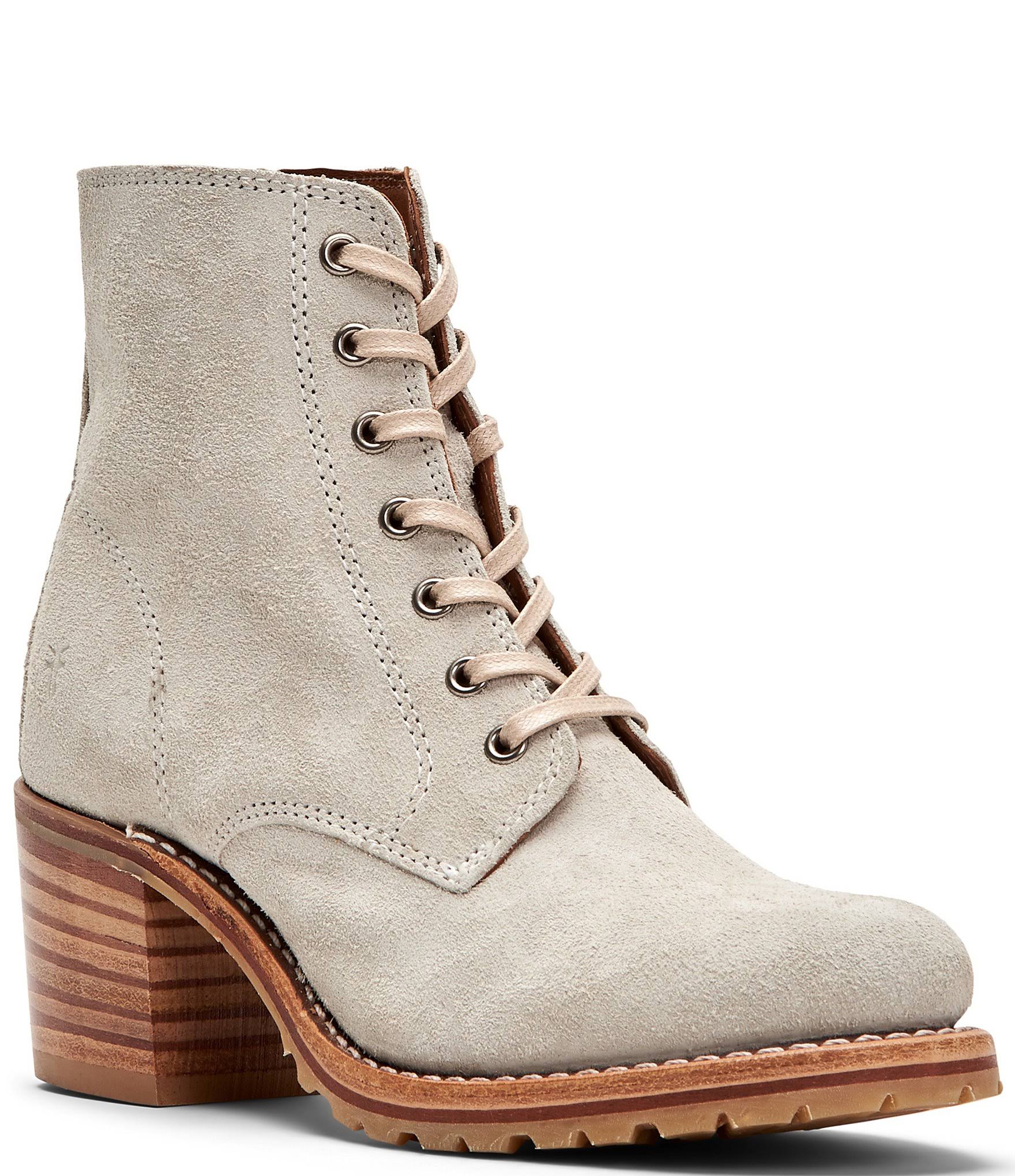 White Sky 6g Lace Up Boots F660609