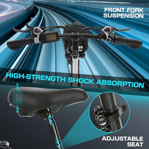 26" 500W Electric Bike with 48V Removable Battery M97464