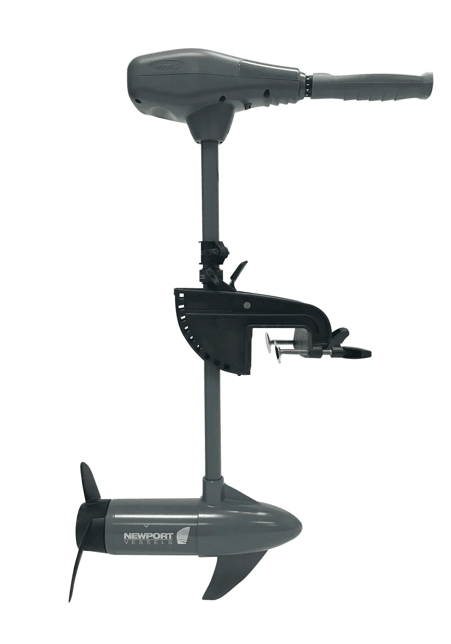 36 Lb. Thrust Saltwater Transom Mounted Electric Kayak Trolling Motor with 24 In. Shaft Q9089