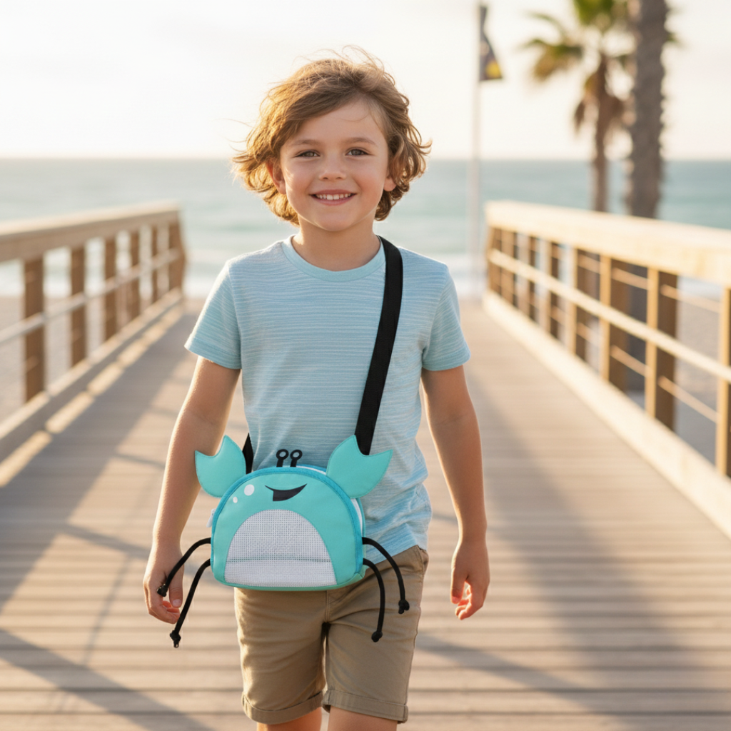 Cleo Crab Mesh Bag