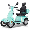 800W Heavy Duty All Terrain Motorized Scooter with Seats (Red) E4040