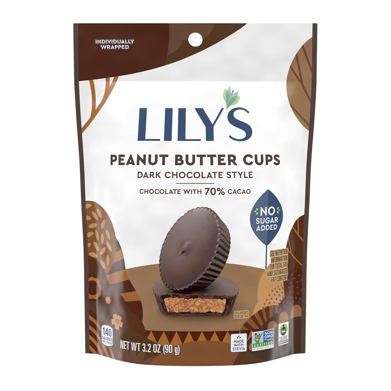 Dark Chocolate Peanut Butter Cups, 3.2 oz (3 Count) Q45668