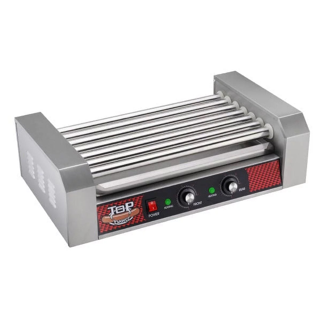 Stainless-Steel Hot Dog Roller Machine with 7 Non-Stick Rollers X774538