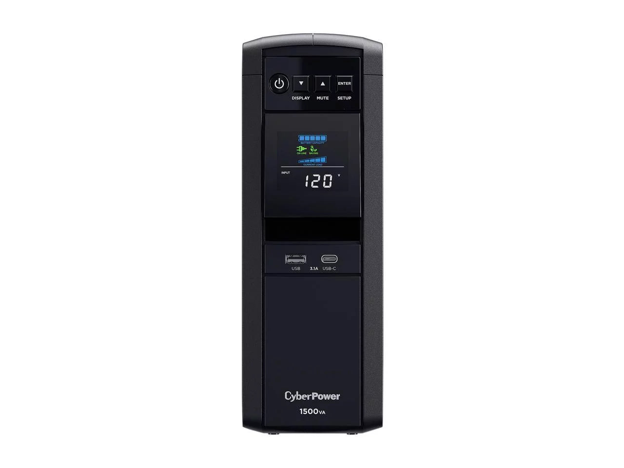 1500VA 1000W UPS System with 12 Outlets J249