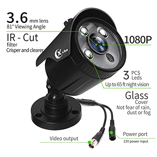 8CH 1080P Home Security Camera System with 1TB Hard Drive M83179