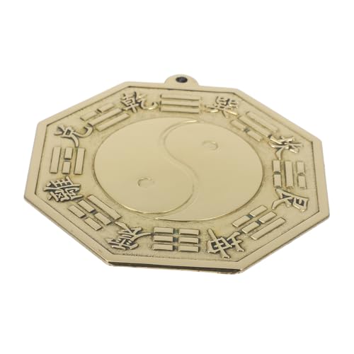 Brass Bagua Mirror Wall Hanging A975219
