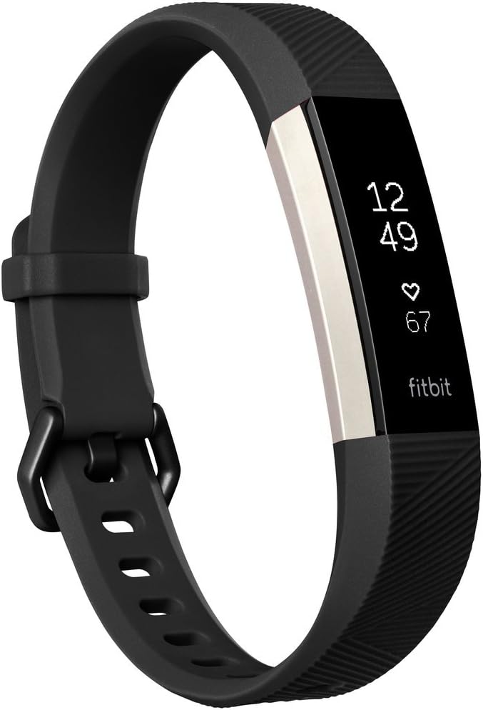 Black Large Fitbit Alta HR W151363