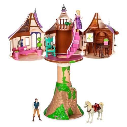 19-Piece Tangled Play Set with Rapunzel, Flynn & Sculpted Figures B91253
