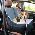 Black Memory Foam Dog Car Seat X854