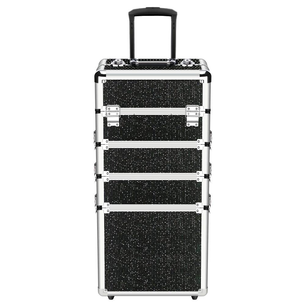 Professional Cosmetics Rolling Organizer Aluminum Frame T56102