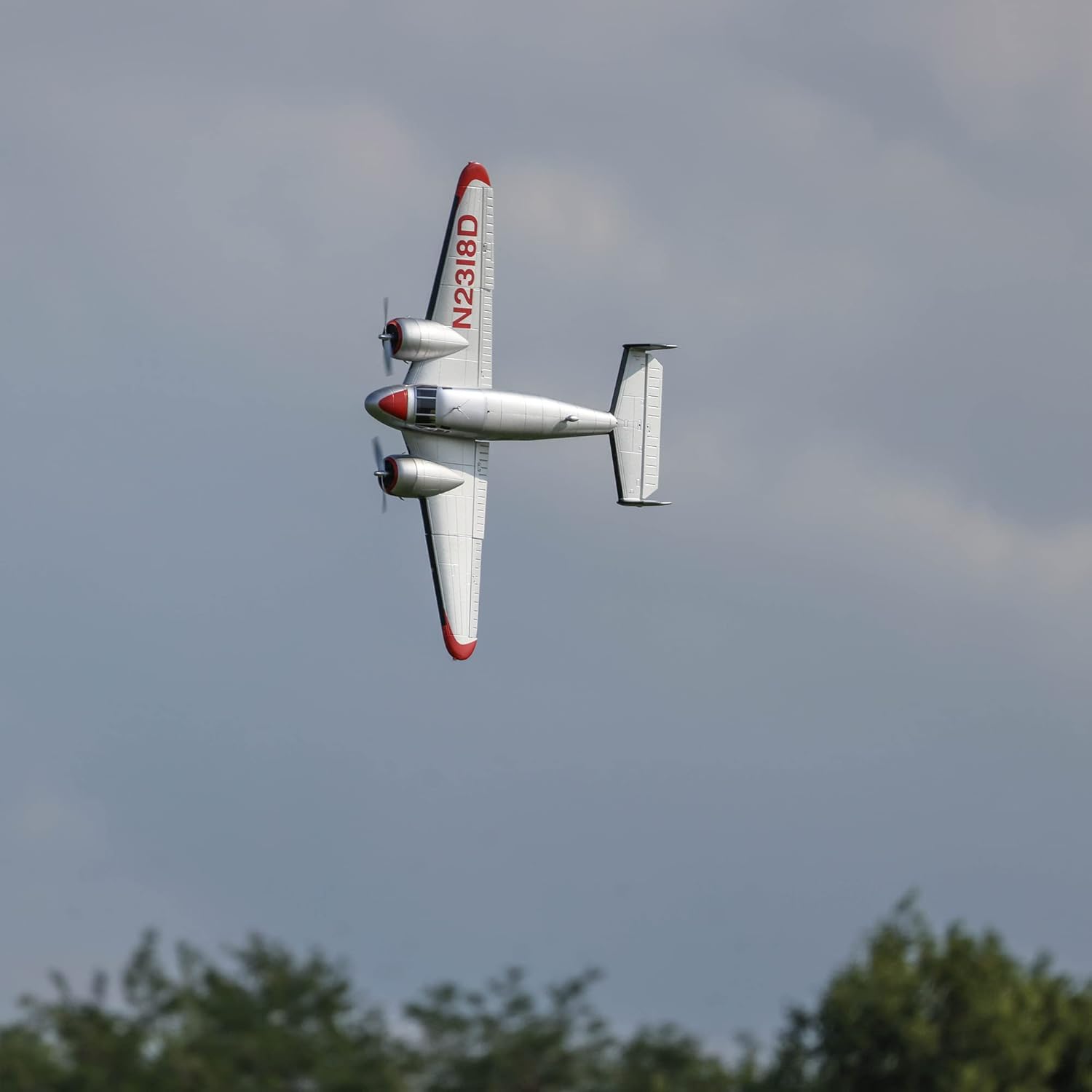 Twin Beechcraft D18 1.5m PNP Electric Airplane I4866