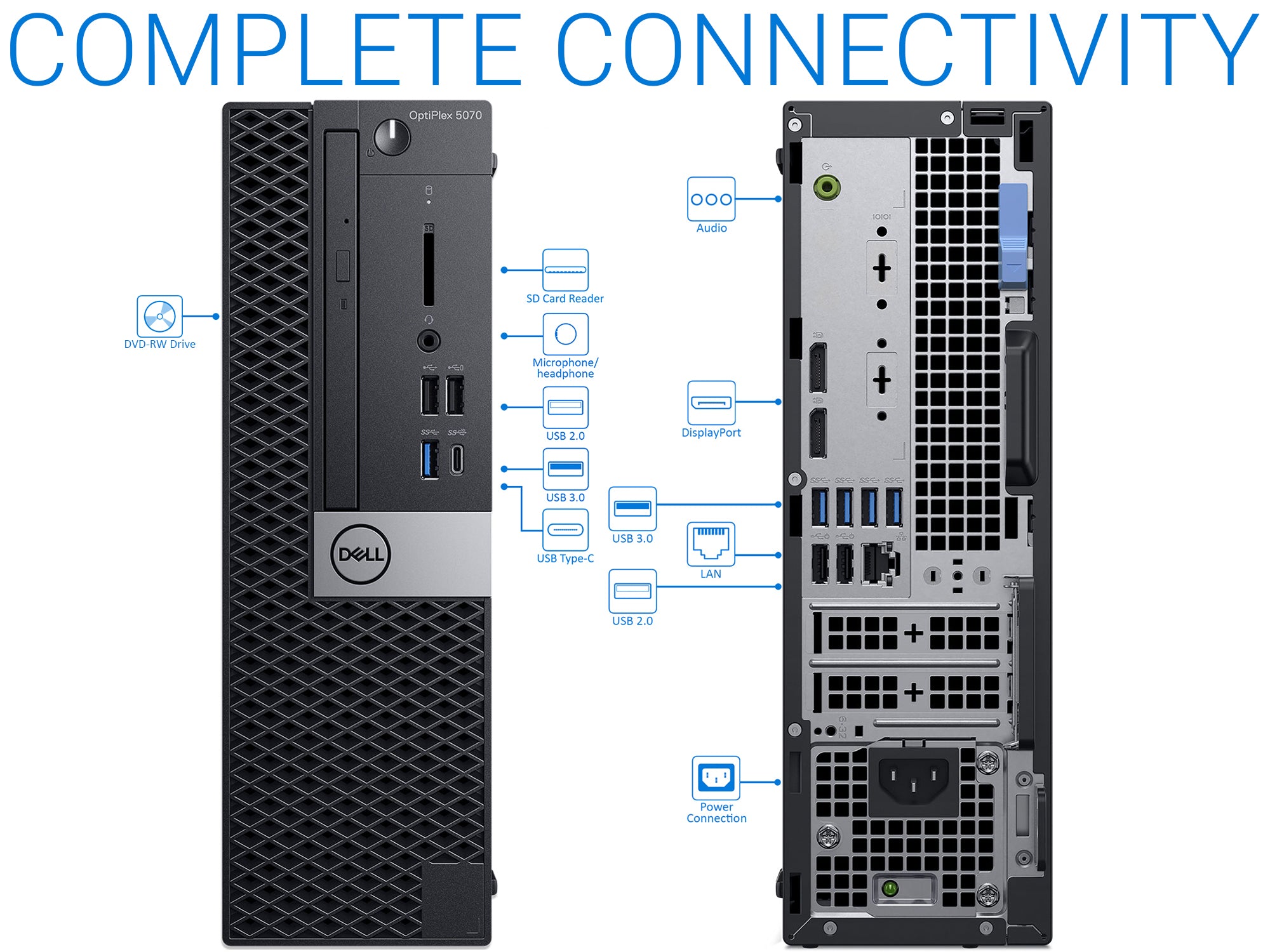Intel Core i7-9700 8GB RAM 128GB NVMe SSD Desktop F883