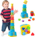 Stacking Nesting Cups with Shape Sorting Blocks Y747