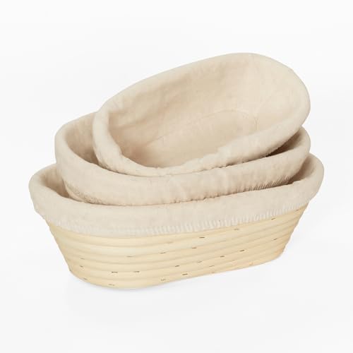 Bread Proofing Baskets Set of 3 M492