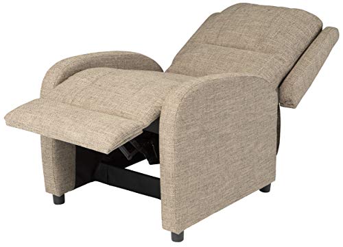 Pushback Recliner, 27.5" W x 37" D x 36.5" H, PolyHyde Upholstery C308287