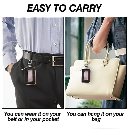 Leather Car Key Fob Cover Case Q57109