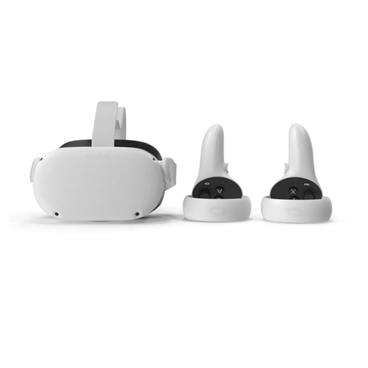 256GB VR Headset with Touch Controllers and Carrying Case O744