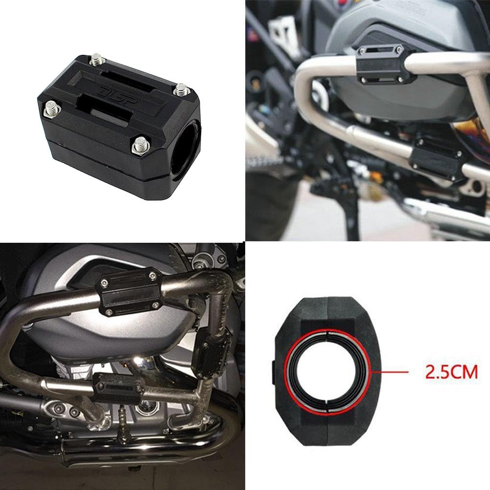 25MM Crash Bar Protection Engine Guard Protector Set Slider J88630