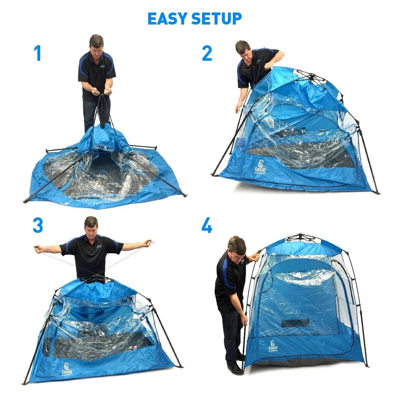 2 Person Weather Tent Pod (Blue) Z88867