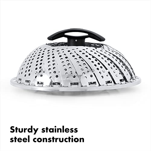 Stainless Steel Steamer With Extendable Handle W741013
