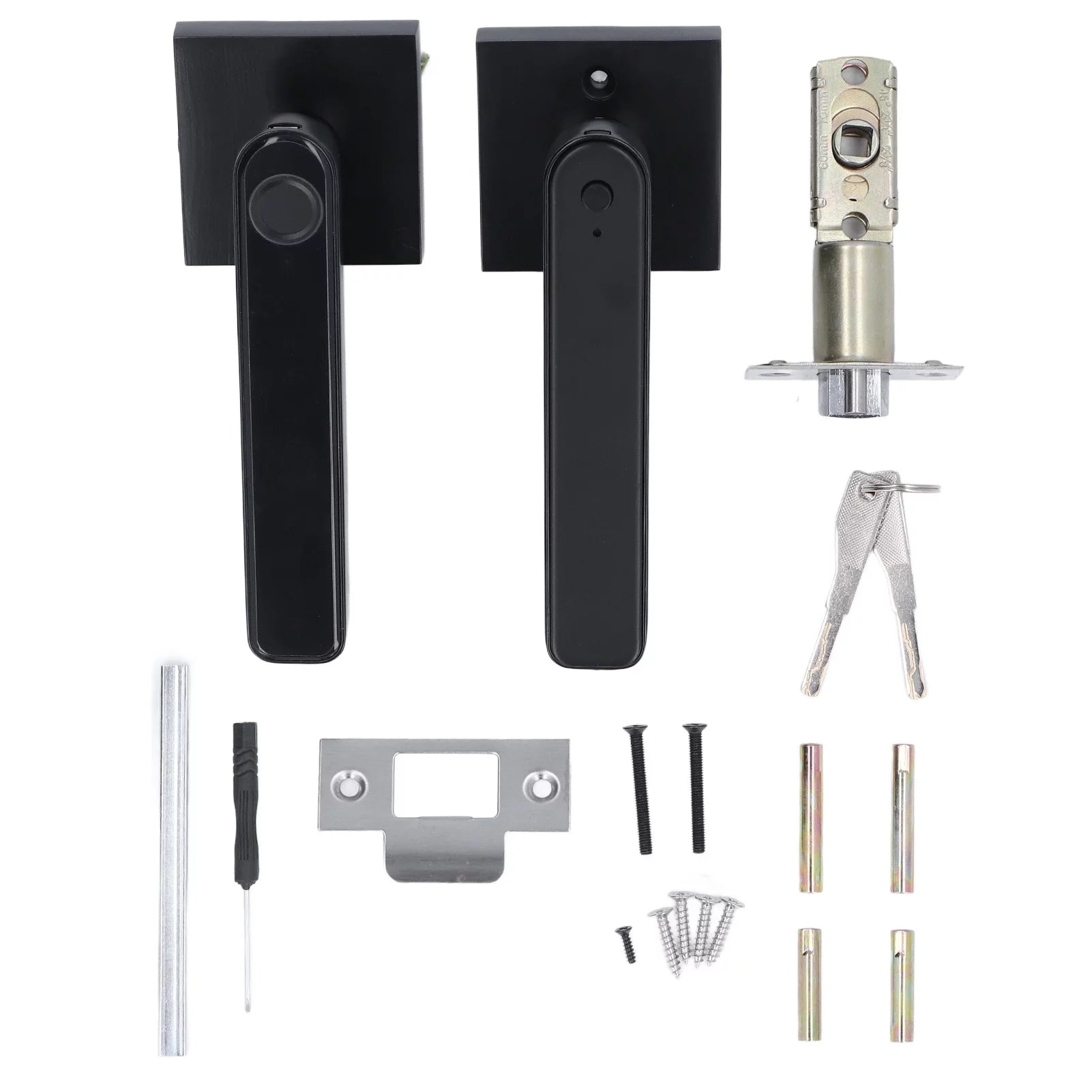Black Smart Fingerprint Door Lock L85264