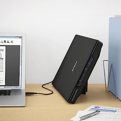 Black Flatbed Scanner 4800 dpi Optical Resolution I665764