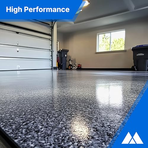 2.5 Car Garage 4 Gallon Epoxy Resin Concrete Coating Kit X5782