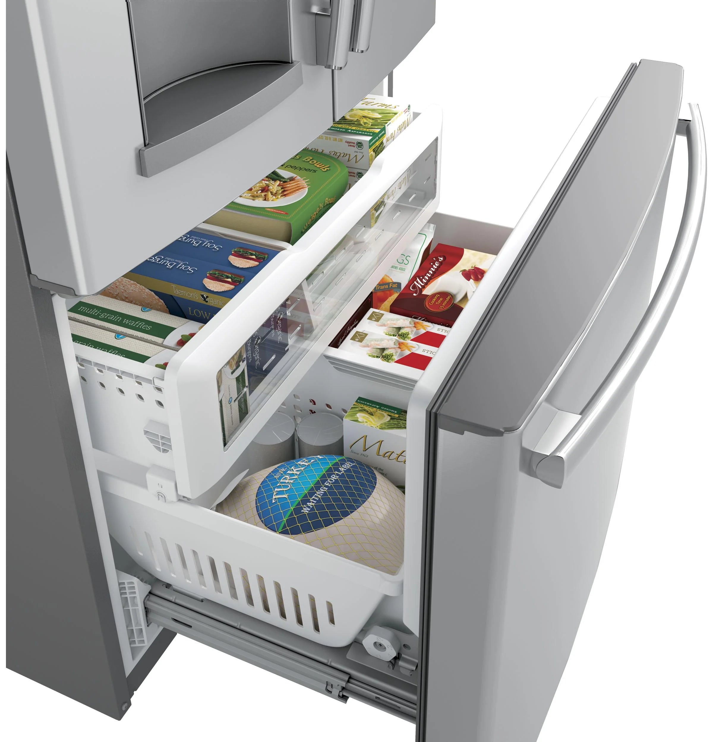 Stainless Steel French Door Freestanding Refrigerator Q731534