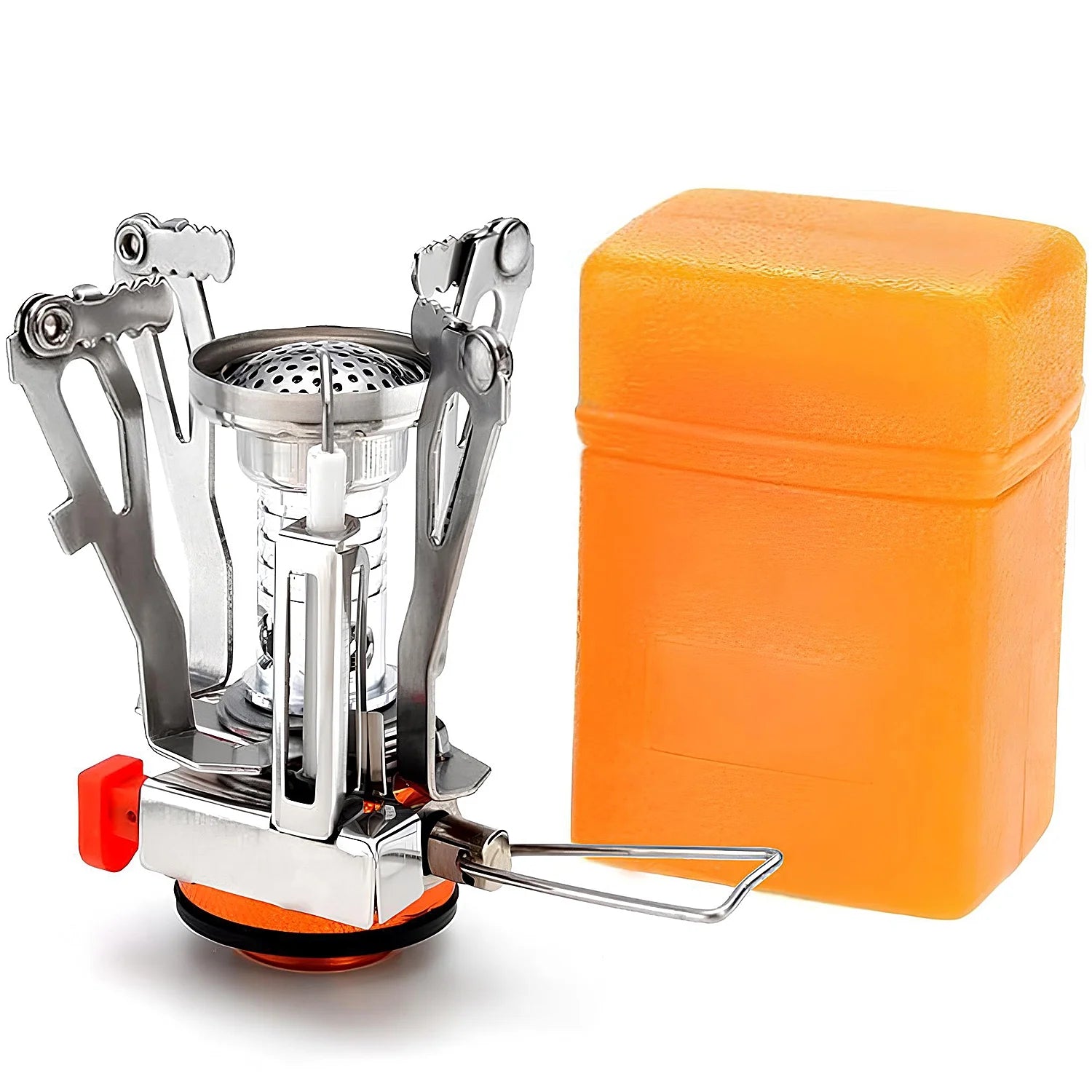Compact Non-Stick Stainless Steel Camping Cookware Set Q337