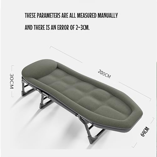 3 in 1 Folding Camping Cot Bed, 5 Positions Adjustable Patio Chaise Lounge Chair U952
