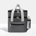Double Layer Insulated Lunch Bag