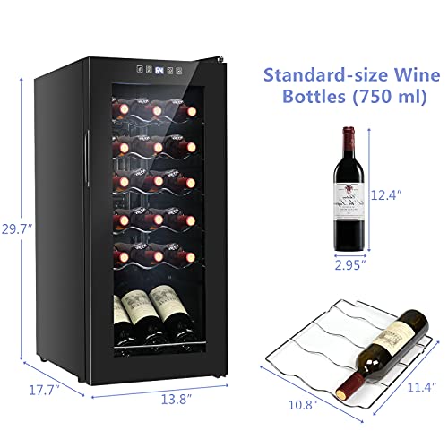 18/28 Bottle Freestanding Compressor Wine Cooler V30524