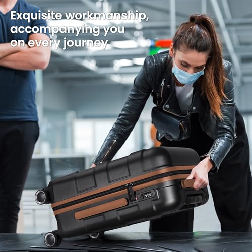 Red 20-inch Hardside Carry On Luggage with Spinner Wheels P862092