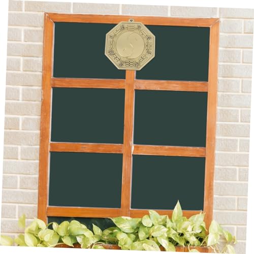 Brass Bagua Mirror Wall Hanging A975219