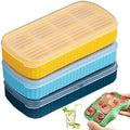3 Pack Silicone Mini Ice Cube Trays with Lid M920632