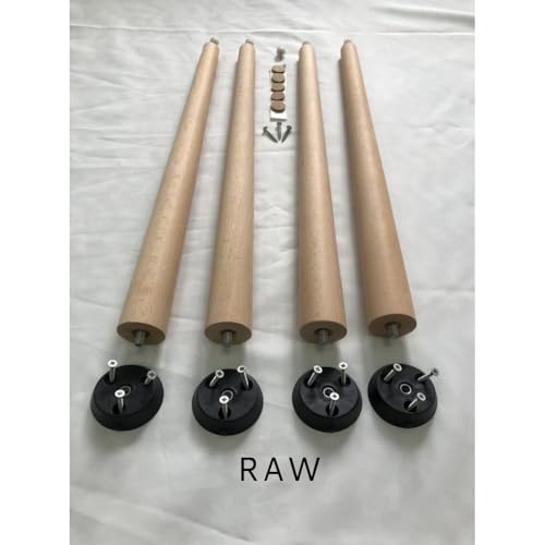 Walnut 7.9" Wooden Table Legs H7137