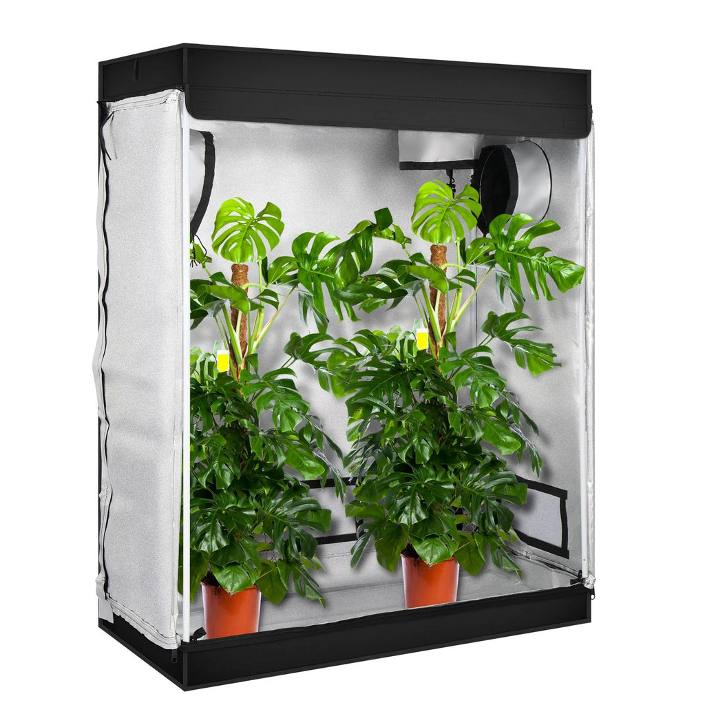 48"x24"x60" Dismountable Reflective Hydroponic Grow Tent G53309