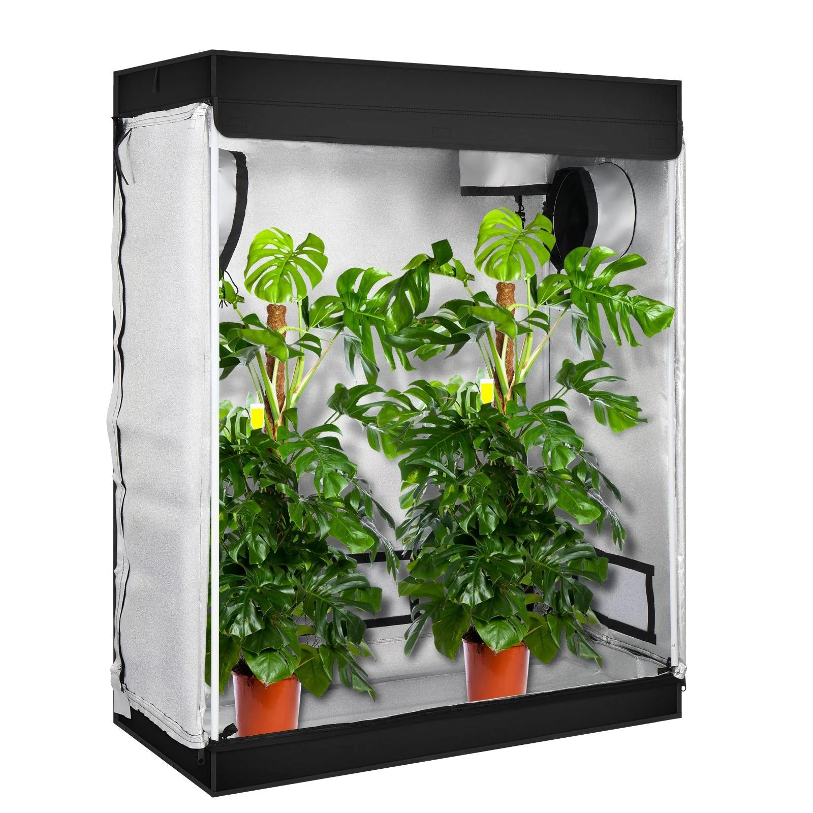 48"x24"x60" Dismountable Reflective Hydroponic Grow Tent G53309